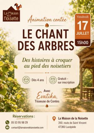 Maison Noisette - Chant des arbres 2026