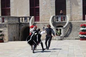 Château de Duras - spectacle mousquetaires 2025